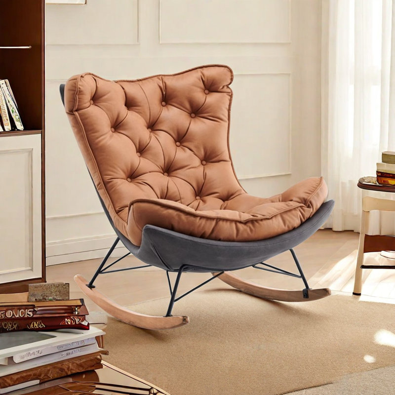 Menut Rocking Chair, Brown/Gray