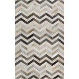 Trail Area Rug in Ivory, Gray