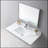 Rosalio 43'' Ceramic Single Bathroom Vanity Top with Sink