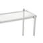 Leyla 130cm Glass Top Console Table-435310795-435310794