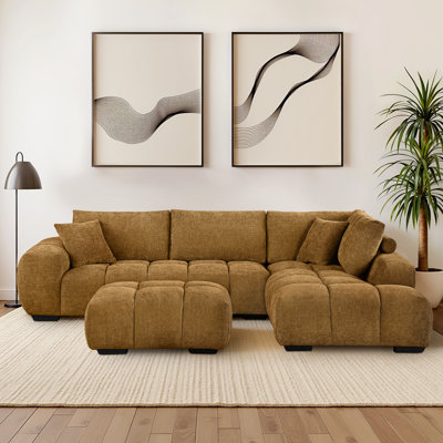 Ensemble de canapé modulaire avec repose-pieds Inverness