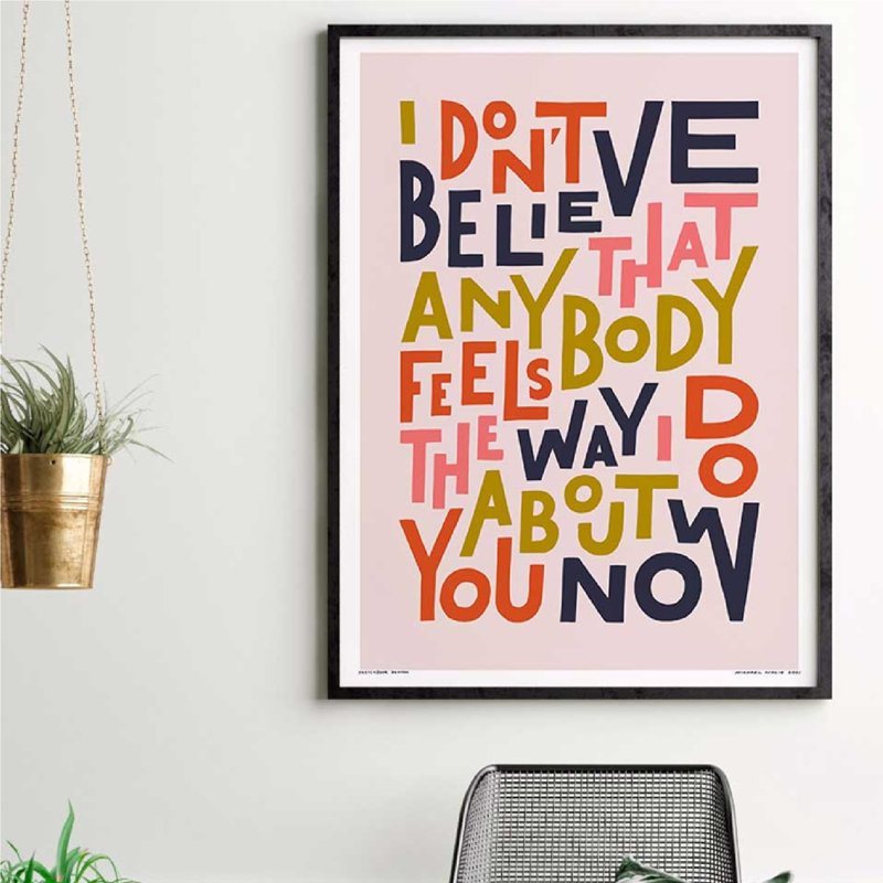 Single Picture Frame Print