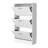 Shoe Rack With 3 Flip-Down Compartments-1043975871