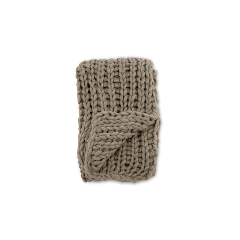 Frizzleburg Throw Blanket, Brown