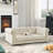Pet sofa with button tufted back-90299608