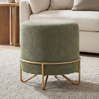 36cm Wide Round Standard Ottoman