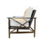Chaise de patio avec coussins Dylan