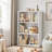Adjustable Wooden Standard 3-Tier Bookcase-74708109-74708111