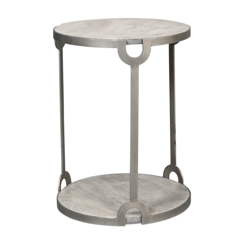 Phin Solid Wood Top End Table