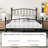 Queen Bed Frame With Headboard And Footboard Metal-1103081336-1075325647