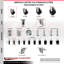 Ensemble de roulettes extensibles en caoutchouc dur-92141432