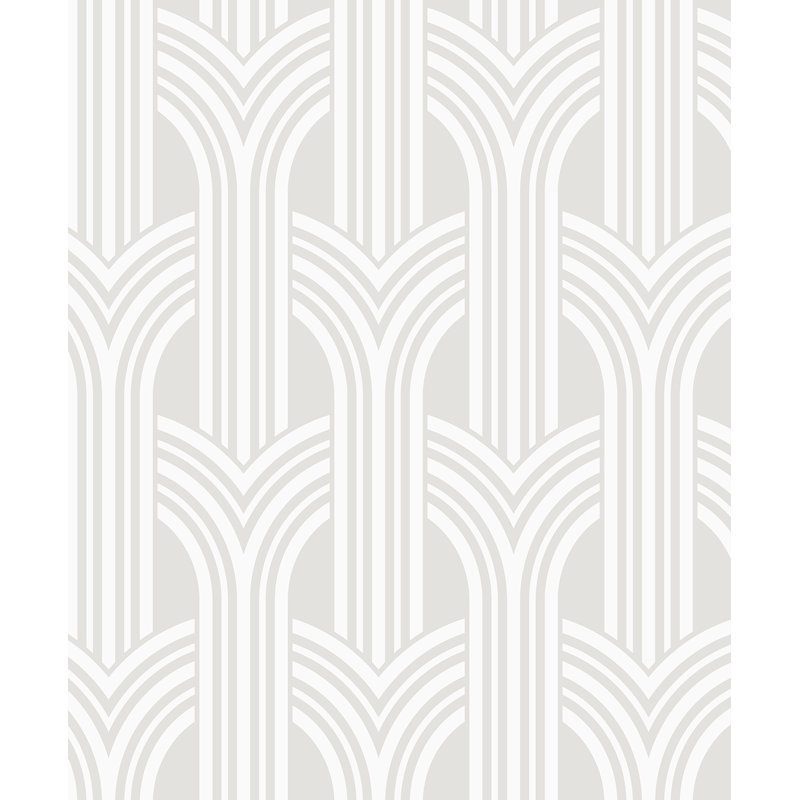 Papier peint adhésif Mercer41 Onyx, Ivoire
