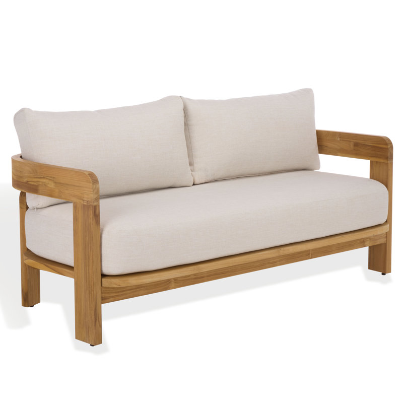 Achilles Teak Patio Sofa