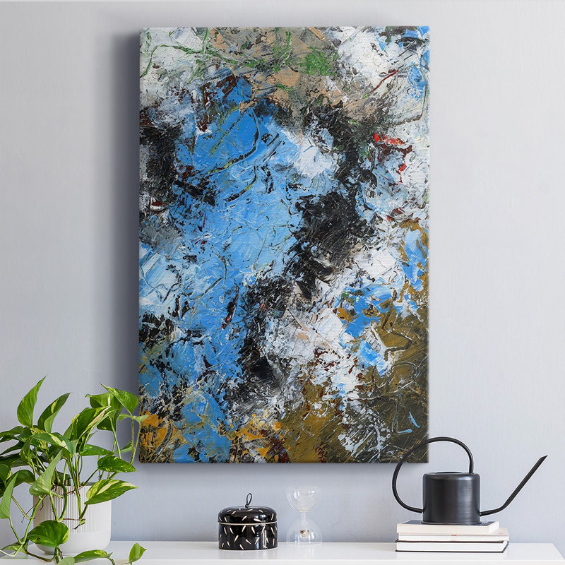 «Natural Earth I» sur toile, H 27 po x l 18 po