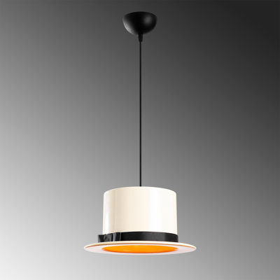 1 - Light Black Unique/Statement Pendant