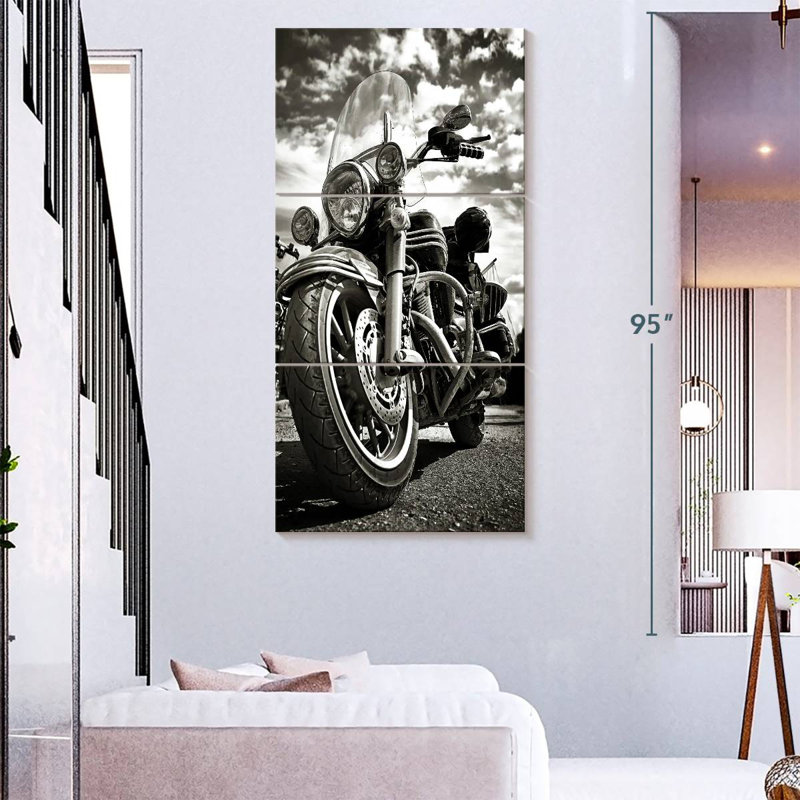 Monochromatic Motorcycle