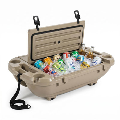 40QT Floating Cooler for Beach, Kayak, Pool & Camping – Amphibious Design