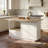 Extendable Kitchen Island – Cabinet + Drawer + Open Shelf