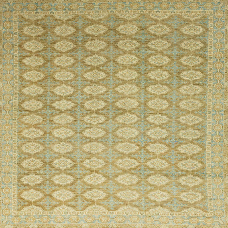 Abstract Indoor Rug, Square 3'