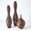 Ribbed Handmade Ceramic Floor Vase-1293878355