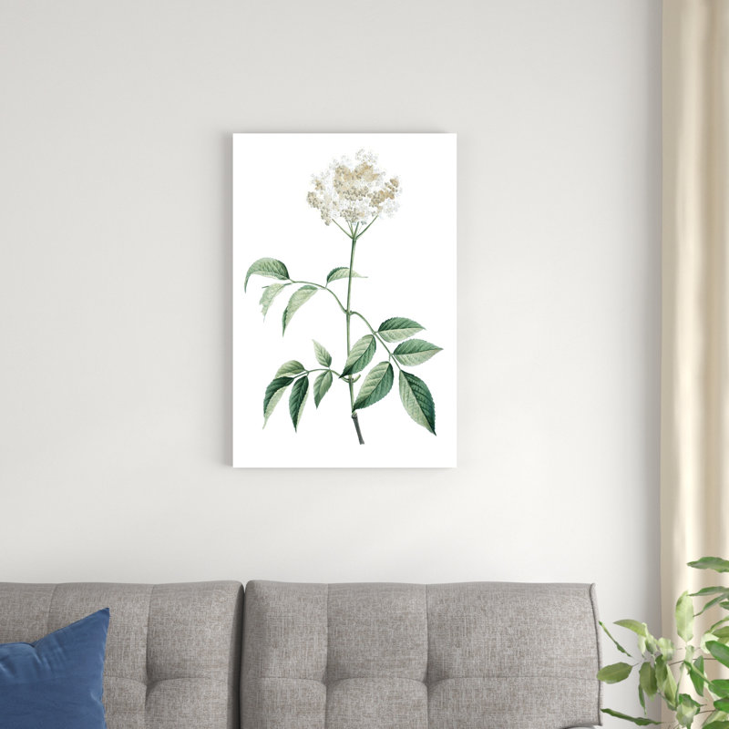 Doux botanique vert VI, H 30 po x l 20 po x P 1,25 po