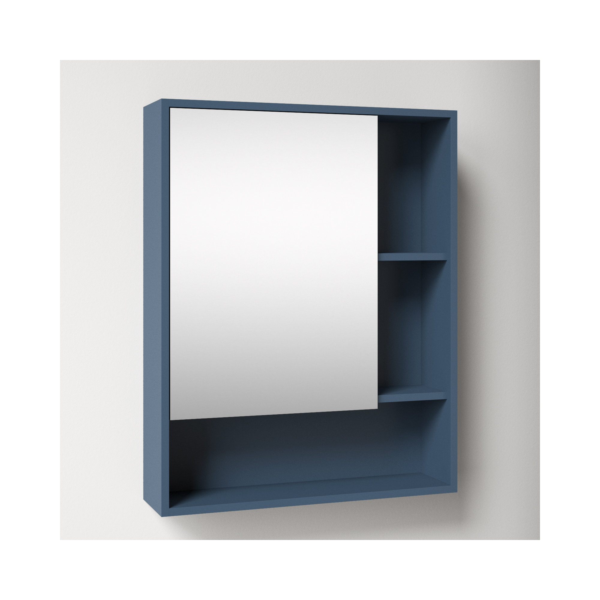 Jensen Surface Medicine Cabinet, Blue, Left