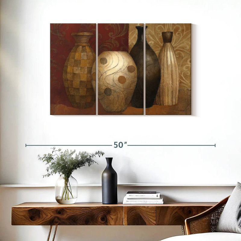 Senne Timeless Vessels, 24" H x 38" W