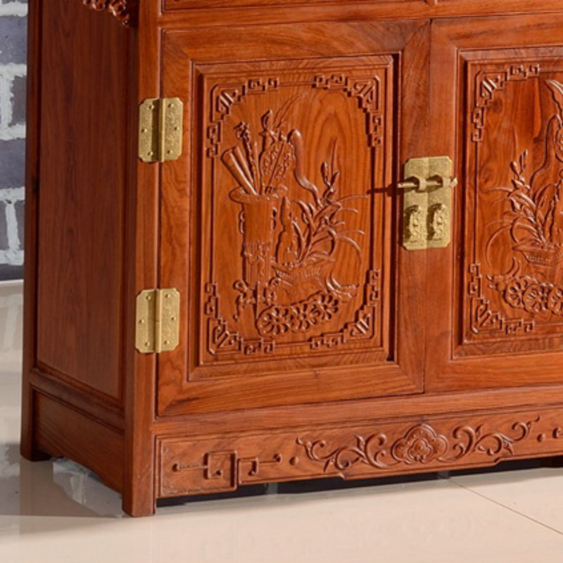 Armoire d'appoint en bois massif Rosewood