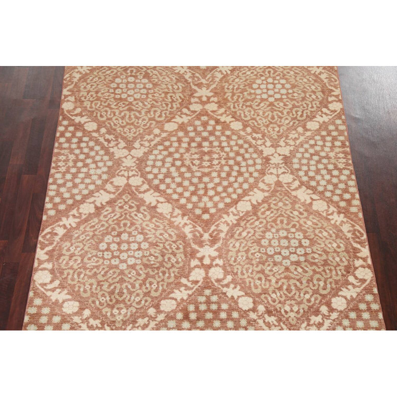 Tapis oriental en laine Chobi Peshawar noué à la main 5 pi 10 po x 9 pi 1 po