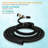 High Pressure 5-Spray Filtered Handheld Shower Head With Holder& 59-Inch Shower Hose，Matte Black-128929310