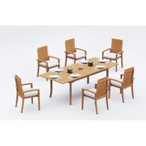 Goa Outdoor - Piece Teak Dining Set
