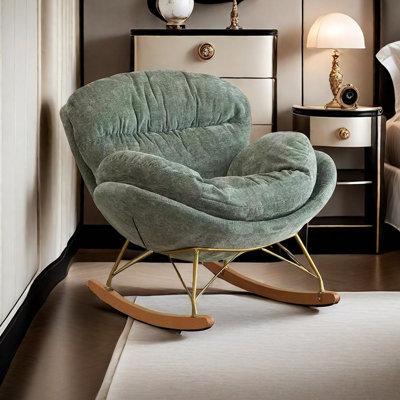Chaise berçante Nordic Light Luxury Art