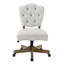 Asfia Adjustable Swivel Tufted Upholstered Task Chair-1143849420