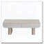 Table basse avec tiroir cannelé, table basse de salon