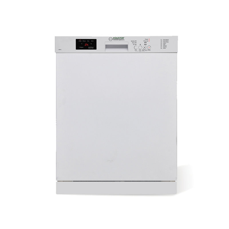 Lave-vaisselle Equator 24 po 14 pl., Blanc
