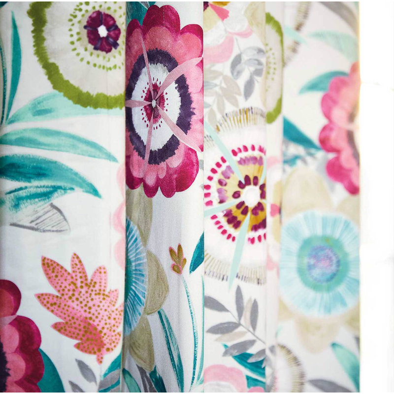 Komovi Fabric, Azelea/Fern/Lagoon
