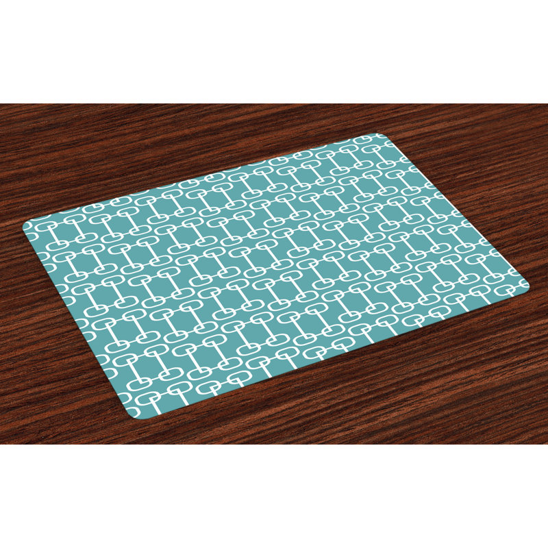 Mize Retro Squares Design Placemat