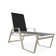 Holna Outdoor Rust-Resistant Metal Chaise Lounge