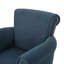 Fauteuil en polyester de 29,5 po Hannon-24810058