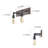 Mutchler 3-Light Farmhouse Vanity Light, Water Pipe for Bathroom Vanity-30322992-69517996