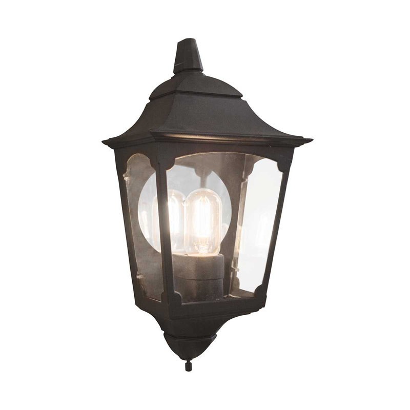 Thurstone Black 41cm H Outdoor Wall Lantern