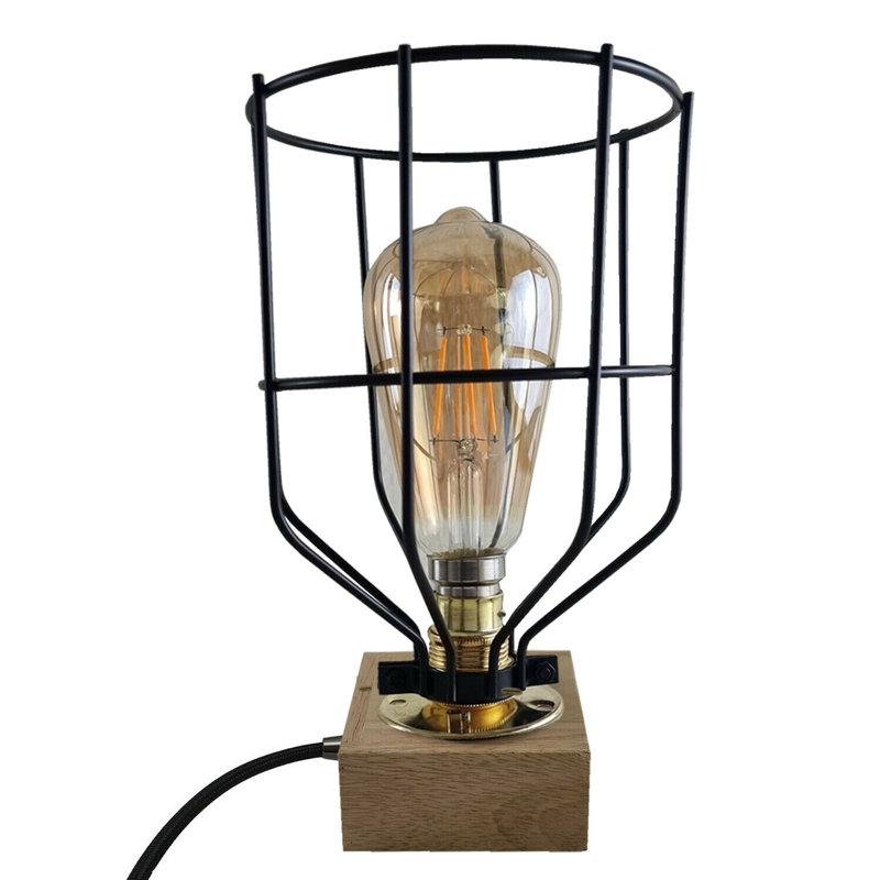 Lairgnen Wood Desk Lamp, Yes
