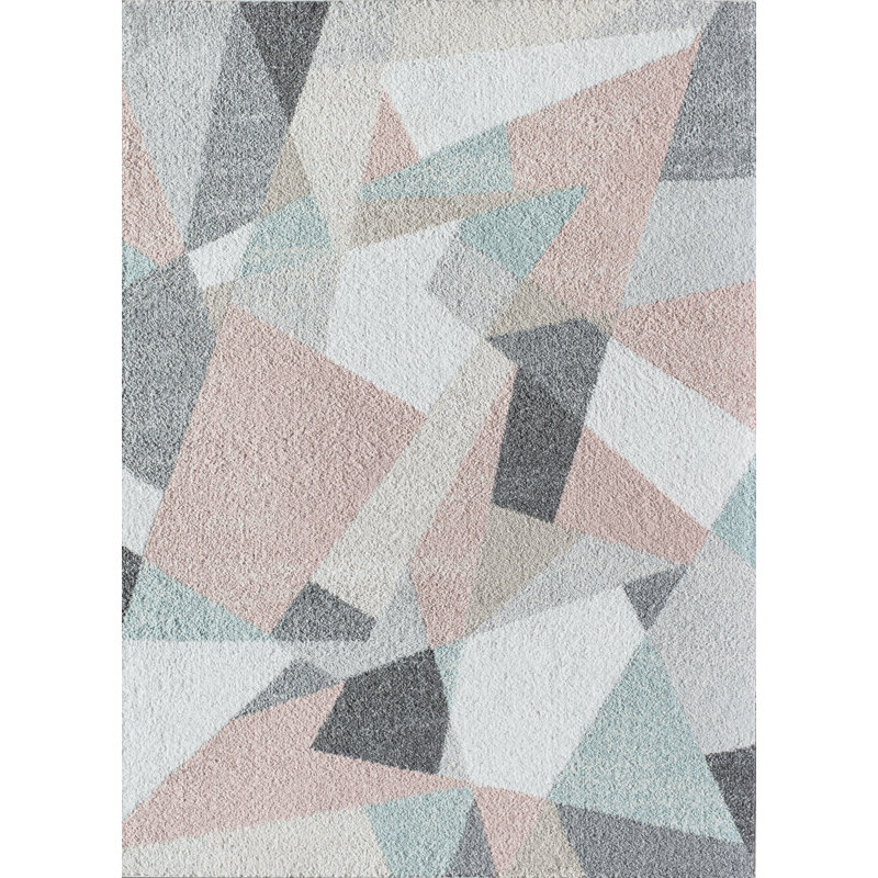 Tapis contemporain Miko Milkshake, Rectangle 9 pi x 12 pi