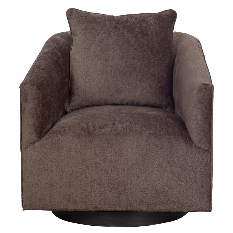 Coco Barrel Chair, Swivel, Tobacco, Linen (3156 72)
