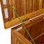 META 75cm W 200L Acacia Solid Wood Deck Box in Brown