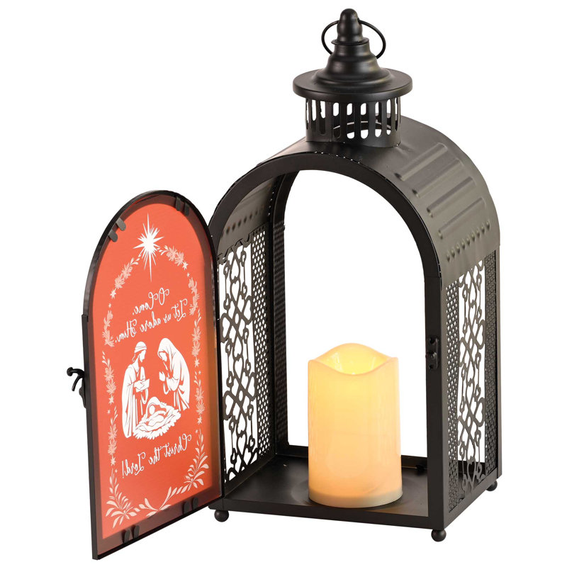 Lantern Holy Family Christ The Lord 16.5