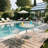Outdoor Bistro Set for 2 Persons, Vintage Small Dining Table and Chairs Set for Patio Balcony Garden,Round Patio Table Set Outdoor Funiture