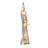 Kurt Adler 10-Light LED Capiz Wire Angel Tree Topper