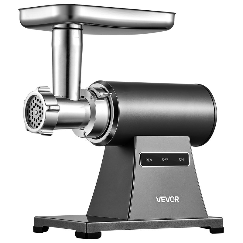 Electric Meat Grinder, 3.3-4.4 Lbs/Min 2000W Max, #5 Home Meat Mincer with 3 Grinding Plates, Sausage Stuffing Tube & Kubbe Kit, 300W Steel Sausage Meatballs Maker for Home Kitchens