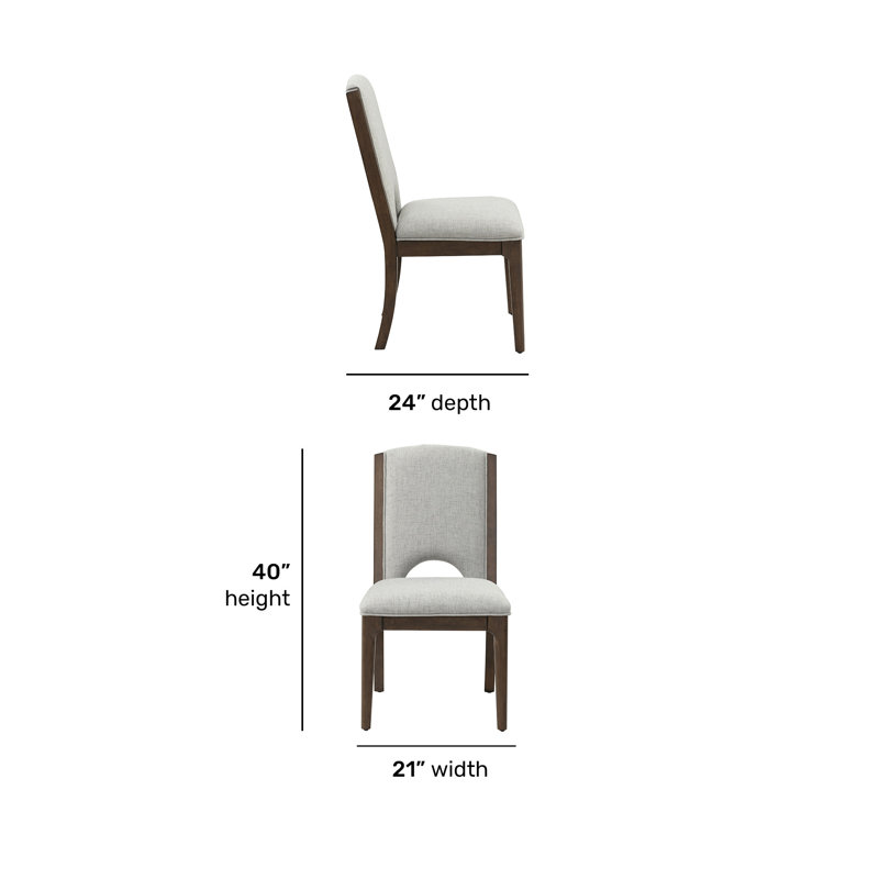 Athens Upholstered Dining Chair (Set of 2)